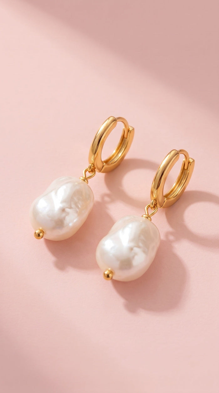 Серьги Baroque Pearl